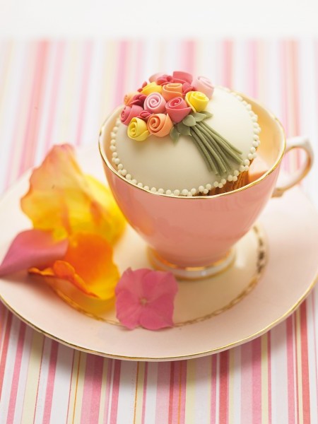 Roses cupcake
