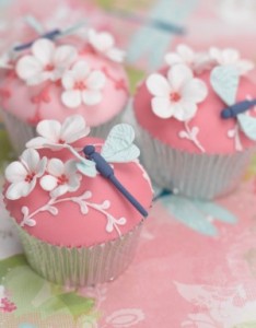 Dragonfly cupcakes
