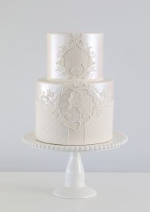 Lace cake decorating class