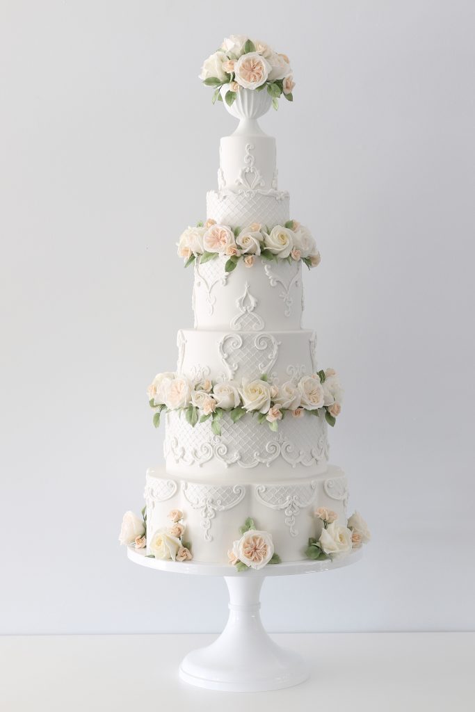 Regal Roses Wedding Cakes Brisbane