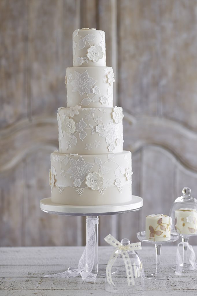 claire pettibone inspired wedding cake