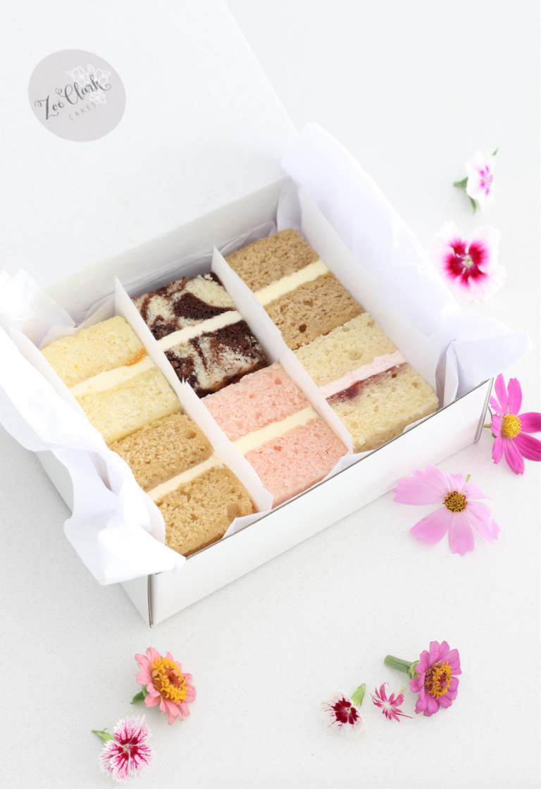 Cake Tasting Box Zoe Clark Cakes