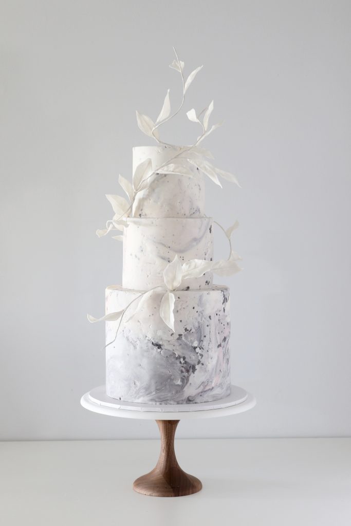 Marble Wedding Cake